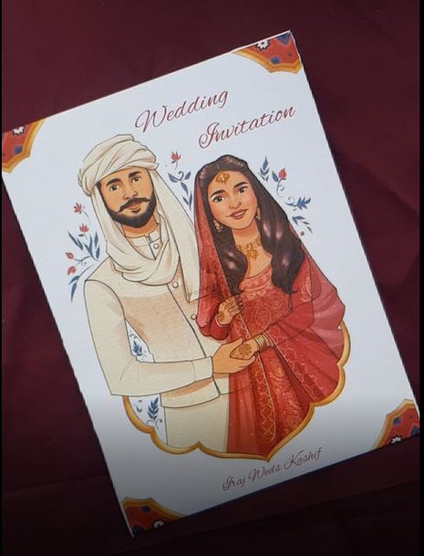 Customized Wedding Card