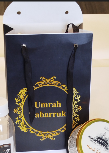 Hajj and Umrah Tabarruk Gift Bags - Flap Style - Customizable | Affordable | Fast Delivery