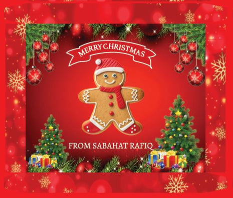 Customized Chirstmas Card Box