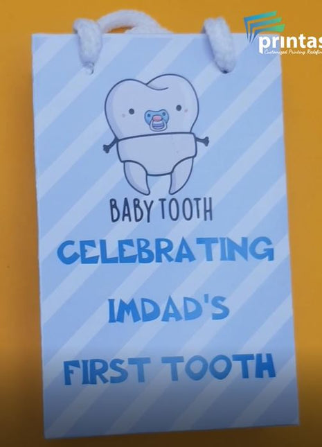 FIRST TOOTH GOODY BAGS IN PAKISTAN | CUSTOMIZED PARTY & KEEPSAKE BAGS – LOWEST PRICE