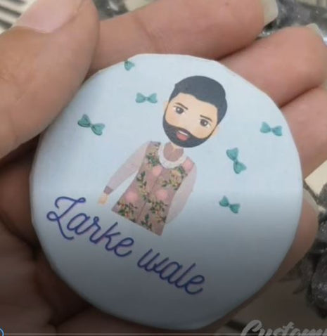 Customized Wedding Badges
