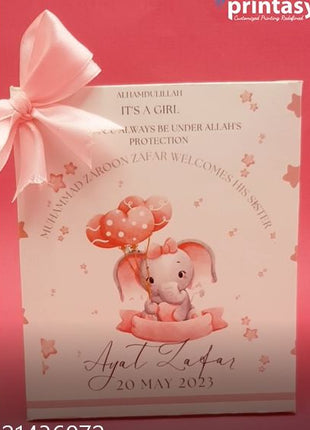 Baby Birth Announcement Boxes in Pakistan | Customized Methai & Sweet Boxes – Lowest Price
