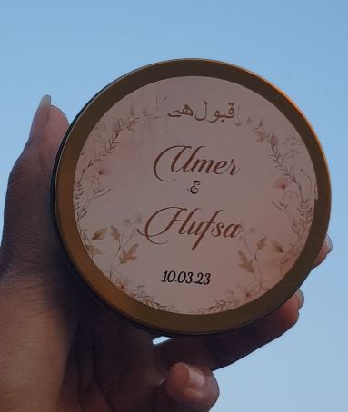 Customized Tin Bid Boxes in Pakistan – Affordable Wedding & Nikkah Gift Packaging | Printasy Pakistan