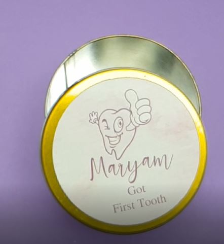 Premium Birth Announcement Tin Boxes – Custom Printed Baby Arrival Gifts & Methie Boxes in Pakistan