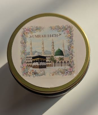 Hajj and Umrah Tin Boxes