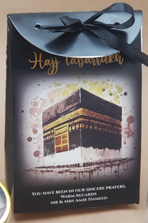 Hajj and Umrah Tabarruk Gift Bags - Flap Style - Customizable | Affordable | Fast Delivery