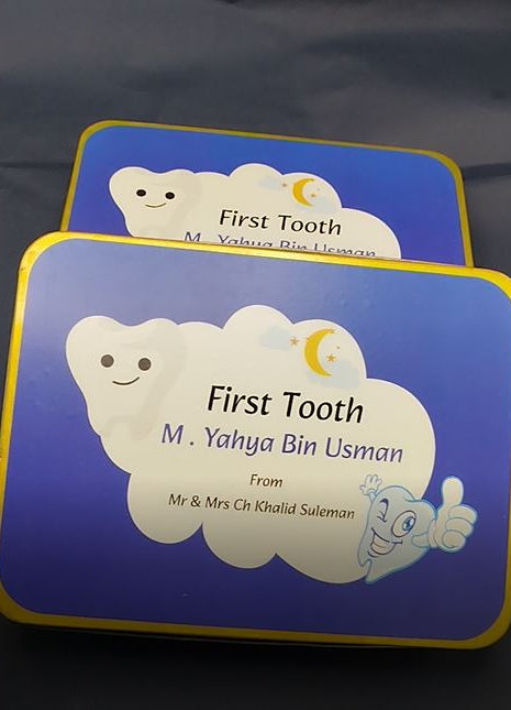 Premium Birth Announcement Tin Boxes – Custom Printed Baby Arrival Gifts & Methie Boxes in Pakistan