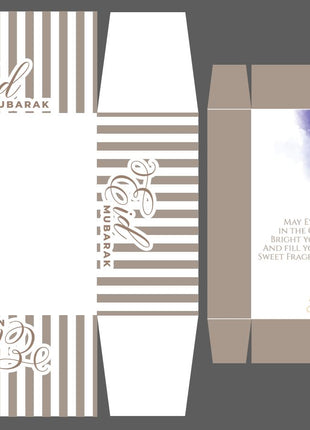 Customized Eid ul Fitr For Sweet & Mithai Card Box