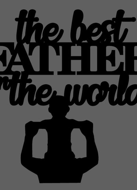 Customized Father's Day Cake Topper