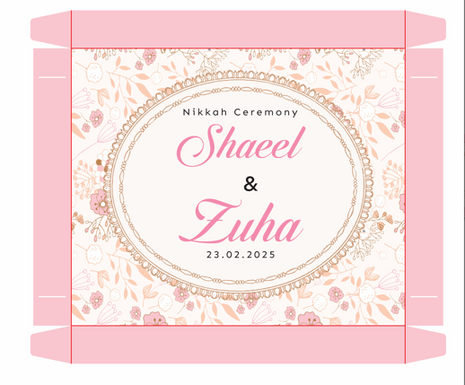 Personalized Card Bid Boxes in Pakistan – Low-Cost Nikkah & Wedding Gift Boxes | Printasy
