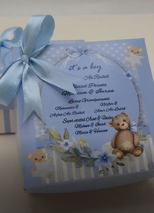 Baby Birth Announcement Boxes in Pakistan | Customized Methai & Sweet Boxes – Lowest Price