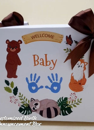 Baby Birth Announcement Boxes in Pakistan | Customized Methai & Sweet Boxes – Lowest Price