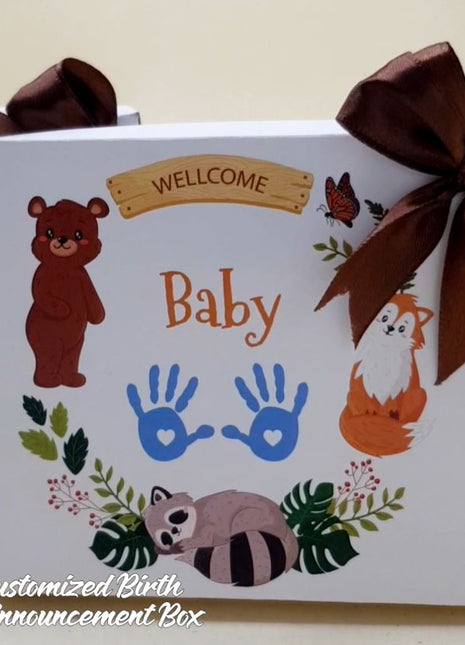 Baby Birth Announcement Boxes in Pakistan | Customized Methai & Sweet Boxes – Lowest Price