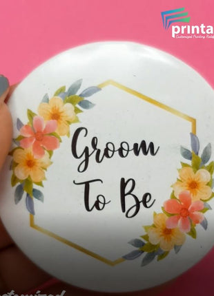 Customized Wedding Badges