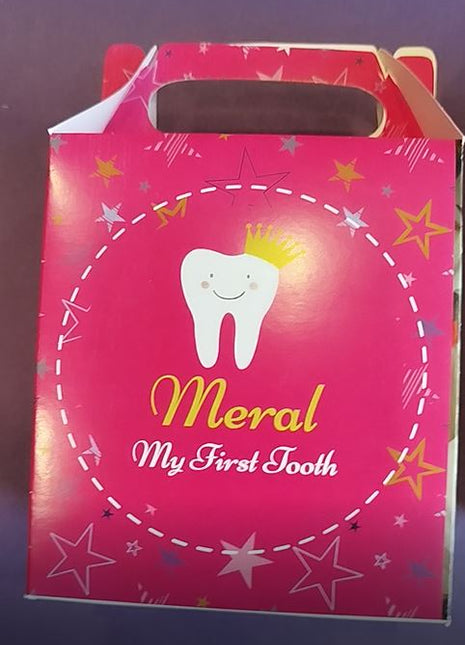 Customized First Tooth Goody Boxes – Elegant Packaging for Your Baby’s Precious Milestone
