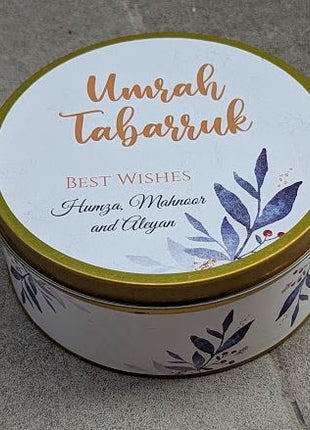Hajj and Umrah Tin Boxes