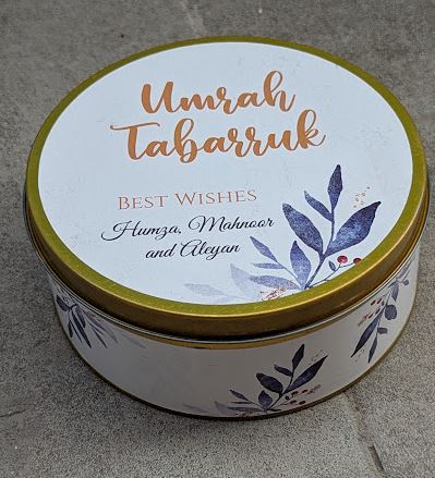 Hajj and Umrah Tin Boxes