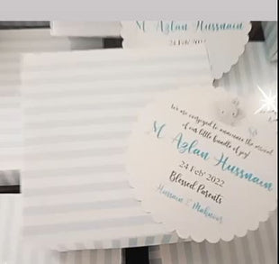 Baby Birth Announcement Boxes in Pakistan | Customized Methai & Sweet Boxes – Lowest Price