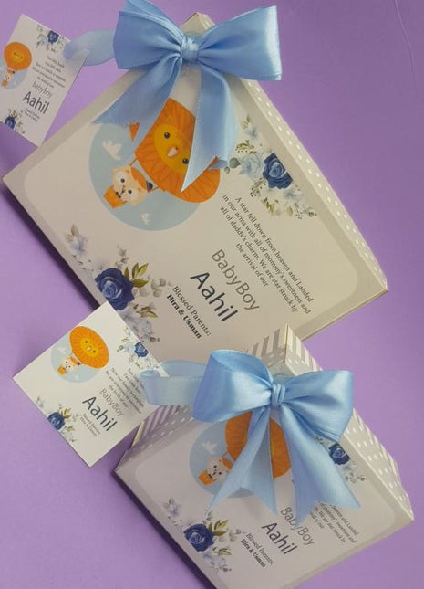 Baby Birth Announcement Boxes in Pakistan | Customized Methai & Sweet Boxes – Lowest Price
