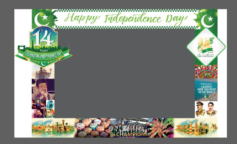 Customized Independence Day  Photo Booth
