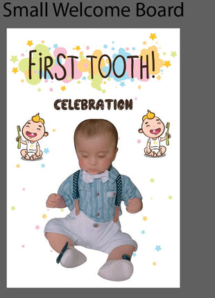 First Tooth Welcome Board