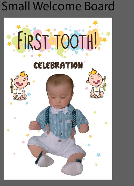 First Tooth Welcome Board