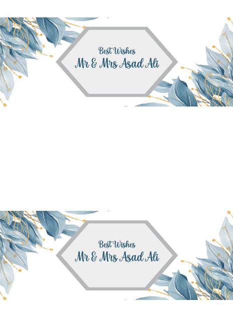 Customized Wedding Money Envelope