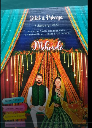 Customized Wedding Card
