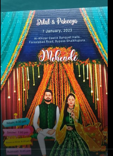 Customized Wedding Card