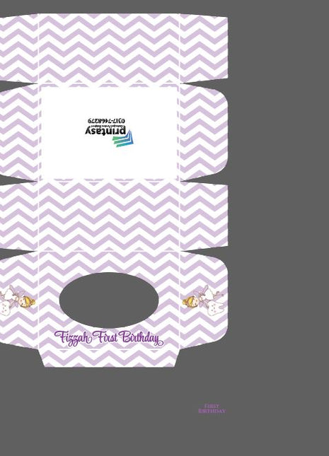 First Tooth Tissue Box