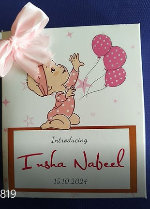Baby Birth Announcement Boxes in Pakistan | Customized Methai & Sweet Boxes – Lowest Price