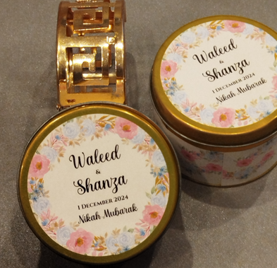 Customized Tin Bid Boxes in Pakistan – Affordable Wedding & Nikkah Gift Packaging | Printasy Pakistan