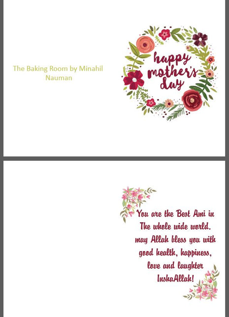 Customized Mother's Day Card Box