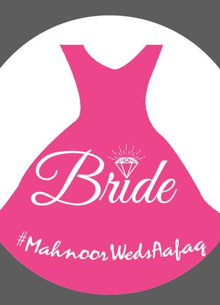 Customized Wedding Badges