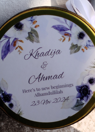 Customized Tin Bid Boxes in Pakistan – Affordable Wedding & Nikkah Gift Packaging | Printasy Pakistan