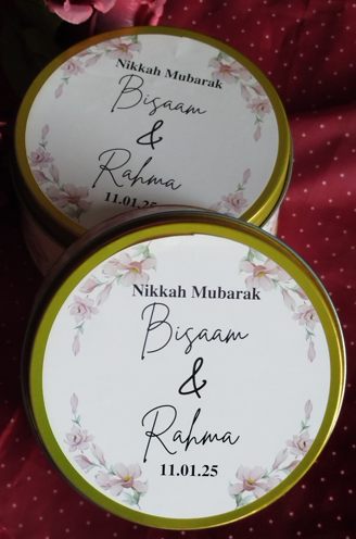 Customized Tin Bid Boxes in Pakistan – Affordable Wedding & Nikkah Gift Packaging | Printasy Pakistan