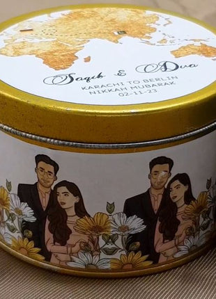 Customized Tin Bid Boxes in Pakistan – Affordable Wedding & Nikkah Gift Packaging | Printasy Pakistan