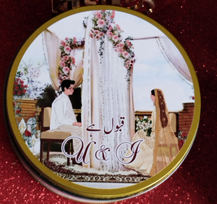 Customized Tin Bid Boxes in Pakistan – Affordable Wedding & Nikkah Gift Packaging | Printasy Pakistan