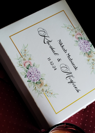 Personalized Card Bid Boxes in Pakistan – Low-Cost Nikkah & Wedding Gift Boxes | Printasy