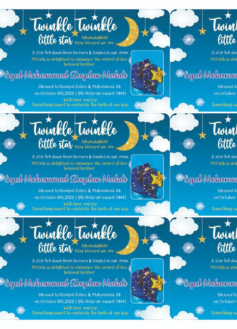 Baby Birth Announcement Boxes in Pakistan | Customized Methai & Sweet Boxes – Lowest Price