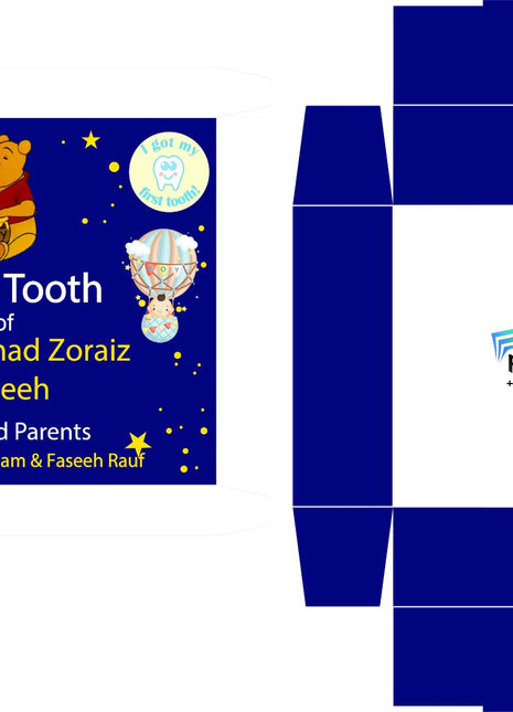 FIRST TOOTH CARD BOXES IN PAKISTAN | CUSTOMIZED MEMORY & KEEPSAKE BOXES – LOWEST PRICE