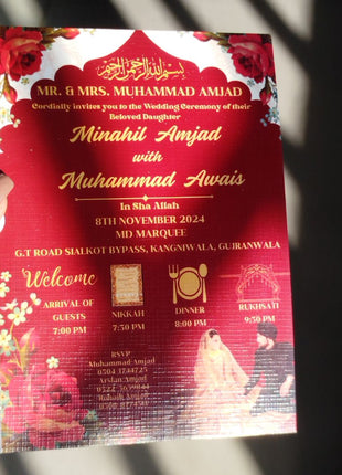 Customized Wedding Card