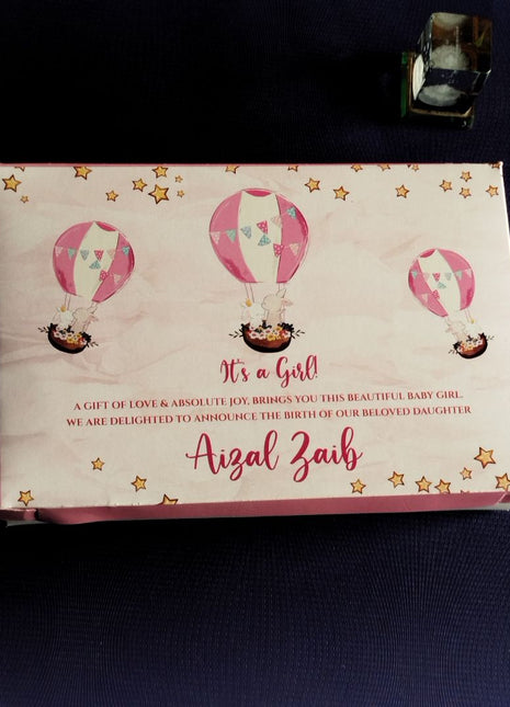 Baby Birth Announcement Boxes in Pakistan | Customized Methai & Sweet Boxes – Lowest Price