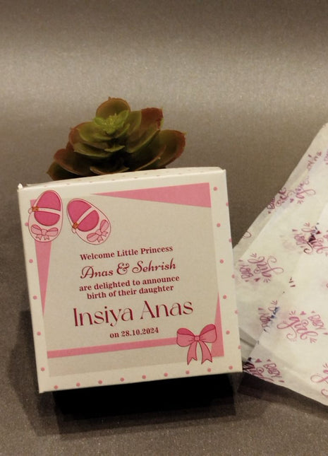Baby Birth Announcement Boxes in Pakistan | Customized Methai & Sweet Boxes – Lowest Price