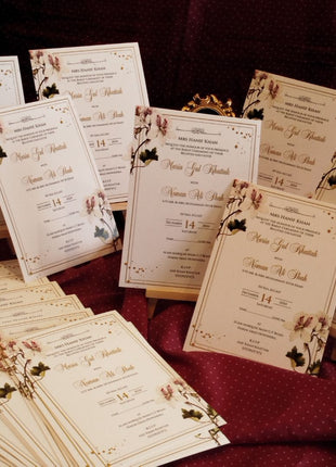 Customized Wedding Card