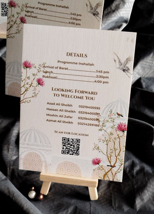 Customized Wedding Card