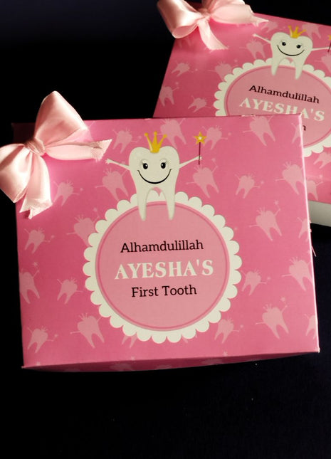 FIRST TOOTH CARD BOXES IN PAKISTAN | CUSTOMIZED MEMORY & KEEPSAKE BOXES – LOWEST PRICE