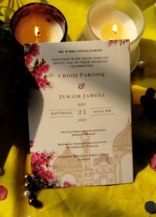 Customized Wedding Card