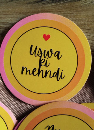 Customized Wedding Badges