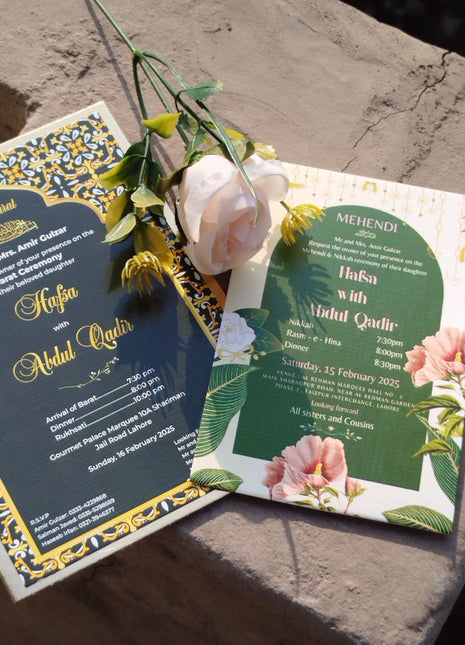 Customized Wedding Card